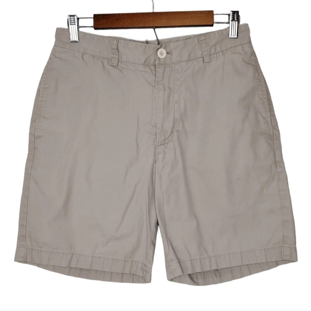 Vineyard Vines Sz 30 Khaki Preppy Casual 100% Cotton Club Short
